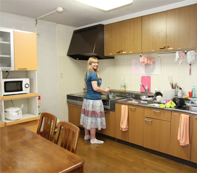 Student Dormitory Kitchen