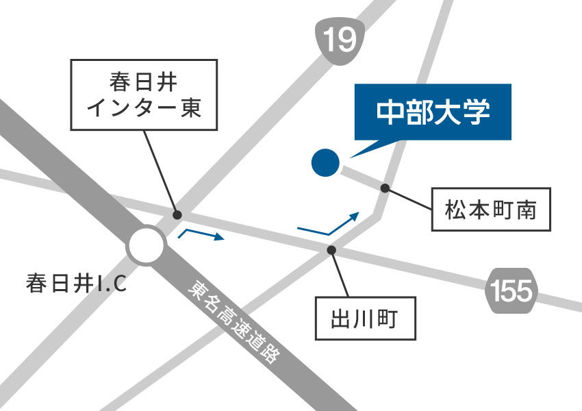 自動車をご利用の場合（マップ）