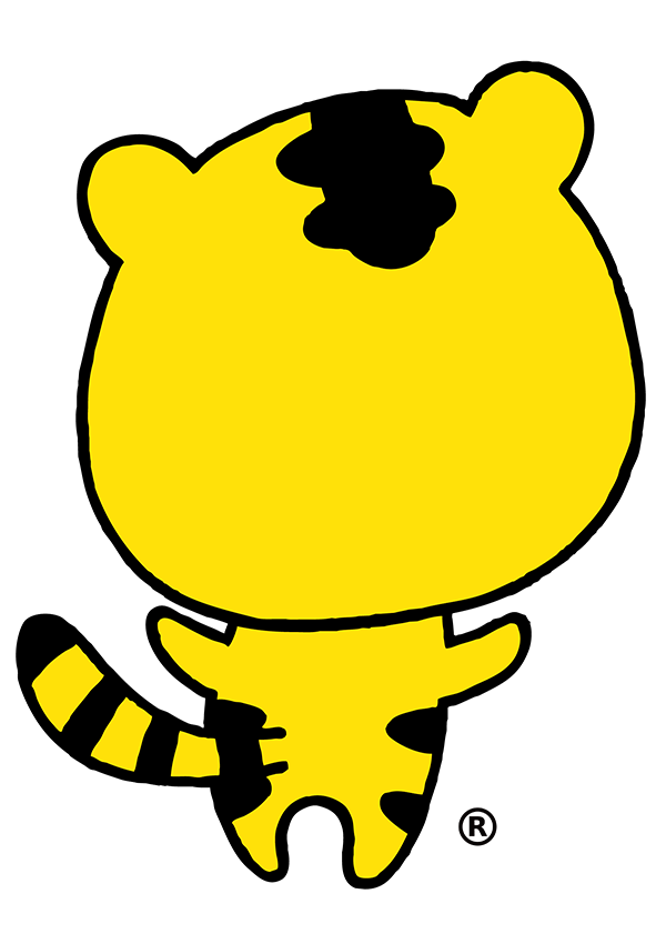 ちゅとらの後ろ姿