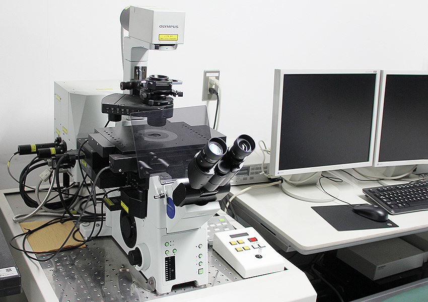 共焦点レーザ走査型顕微鏡 オリンパス FV1000