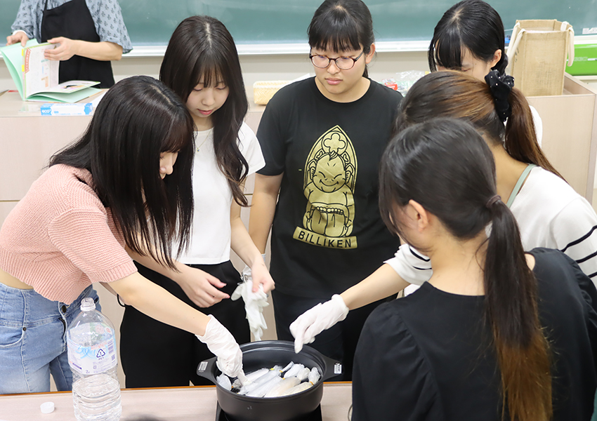 調理の様子