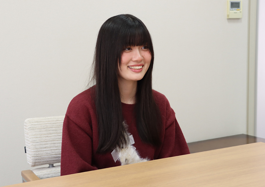 佐藤さんお話し中