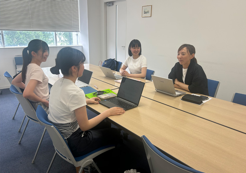 普段のゼミでの様子