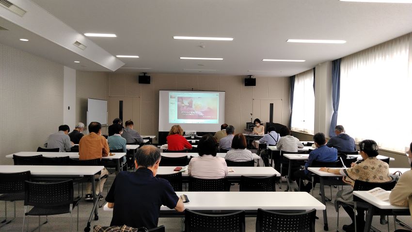 「クラシック音楽史」講座の様子