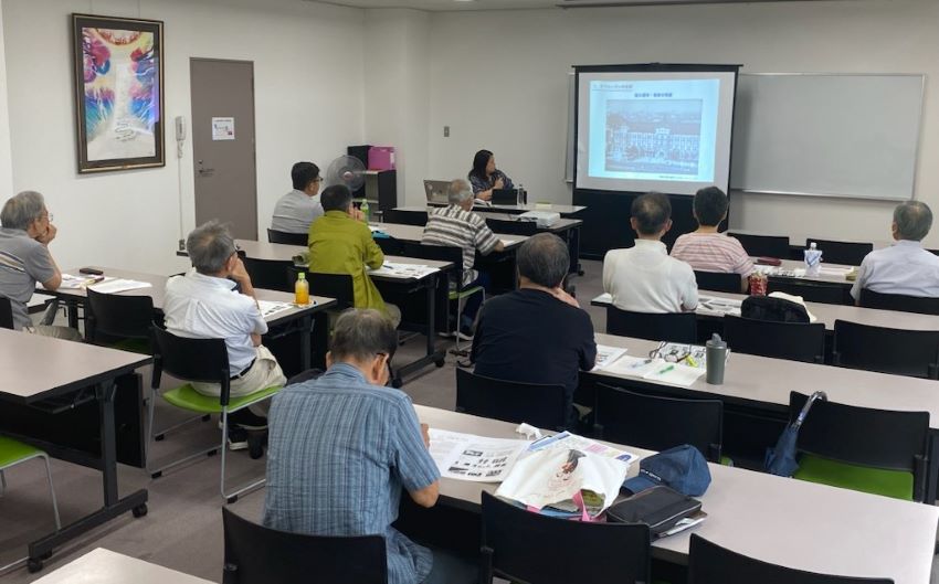 「昭和期日本のサラリーマン論」講座の様子2