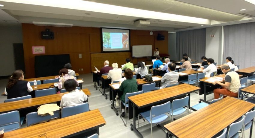 「美食とワインの楽園」講座の様子1