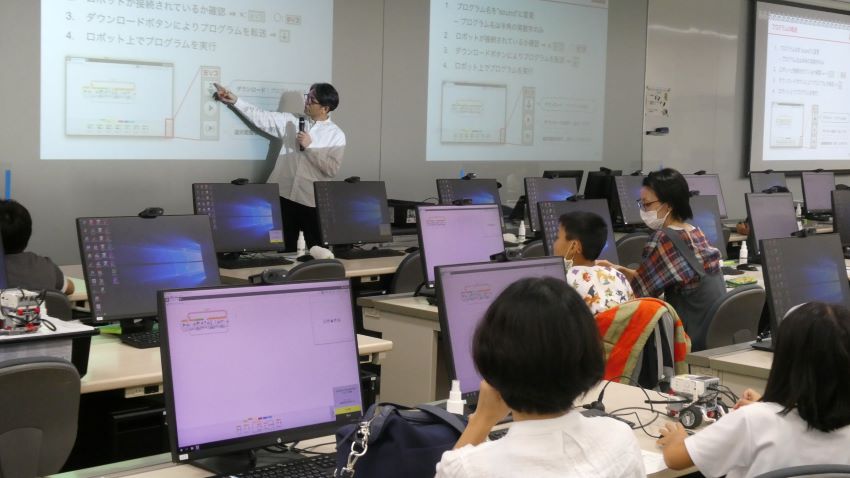 2024秋ロボットマスター講座の様子2