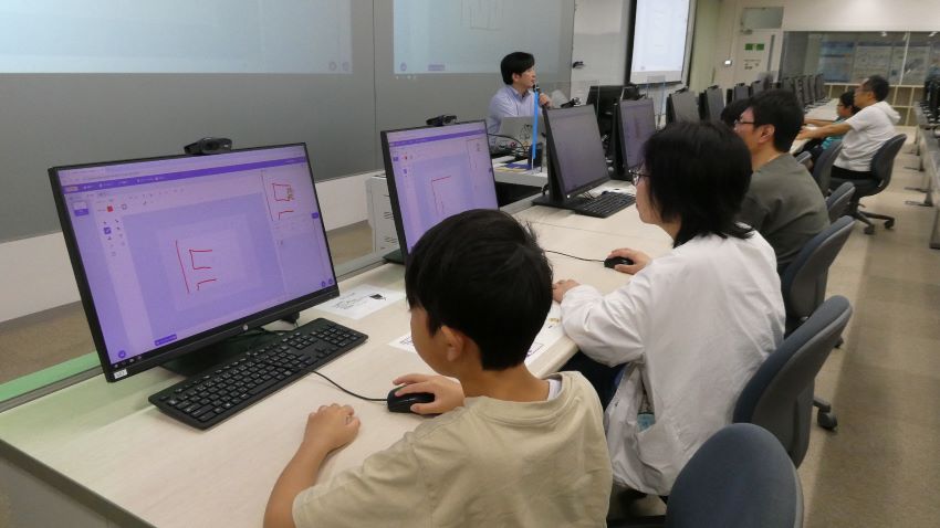 2025夏プログラミング講座 プログラム作成中