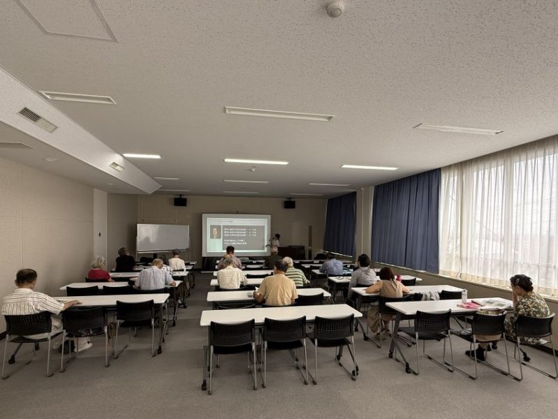 「現代の思想家チャールズ・テイラーに学ぶ」講座全体の様子