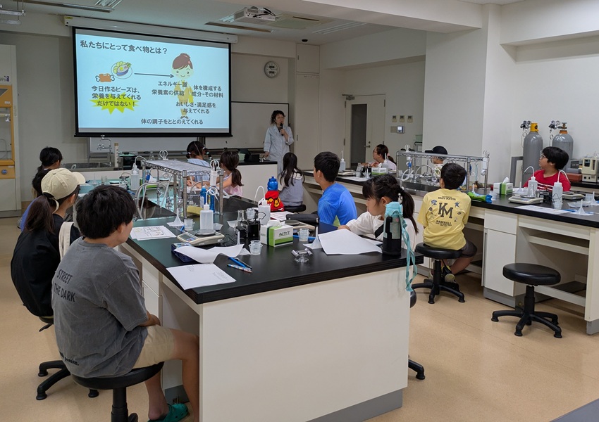 不思議なビーズを作ろう 全体の様子