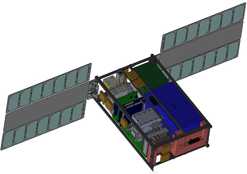 Lunar Navigation Nano-Satellite LunaCube