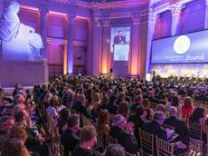 Roughly 800 people were in attendance at the award ceremony.