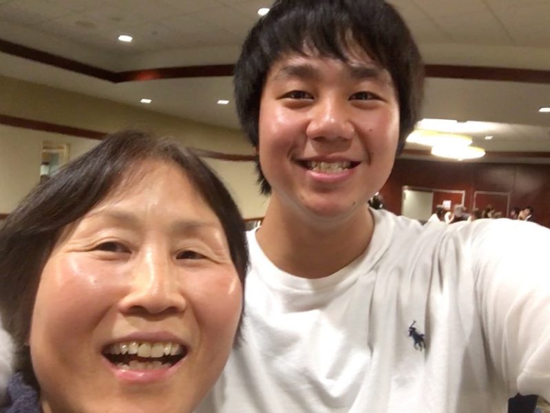 Joung Hee sensei with Daichi Goto