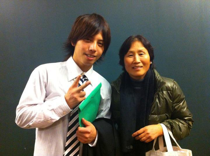 Joung Hee sensei with Yota Suzuki