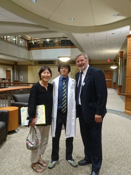 Joung Hee sensei with Masaya Hayashi