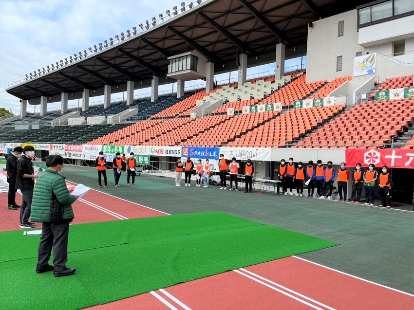 株式会社岐阜フットボールクラブの宮田博之会長の挨拶