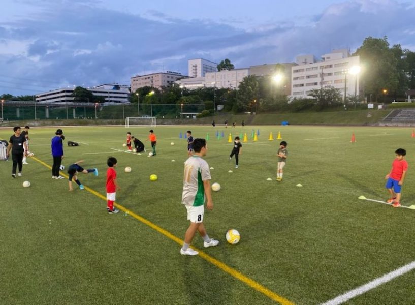 中部大学サッカースクールイメージ写真