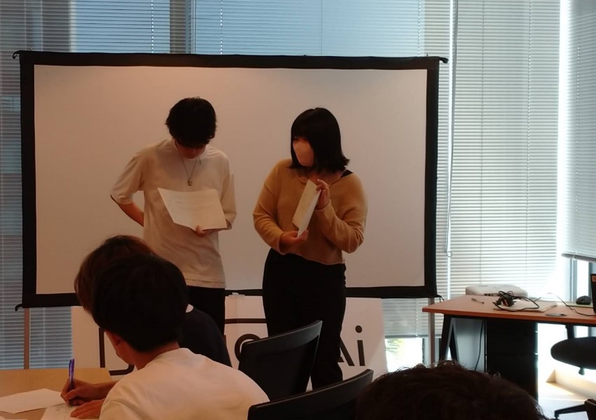 プレゼンテーション写真