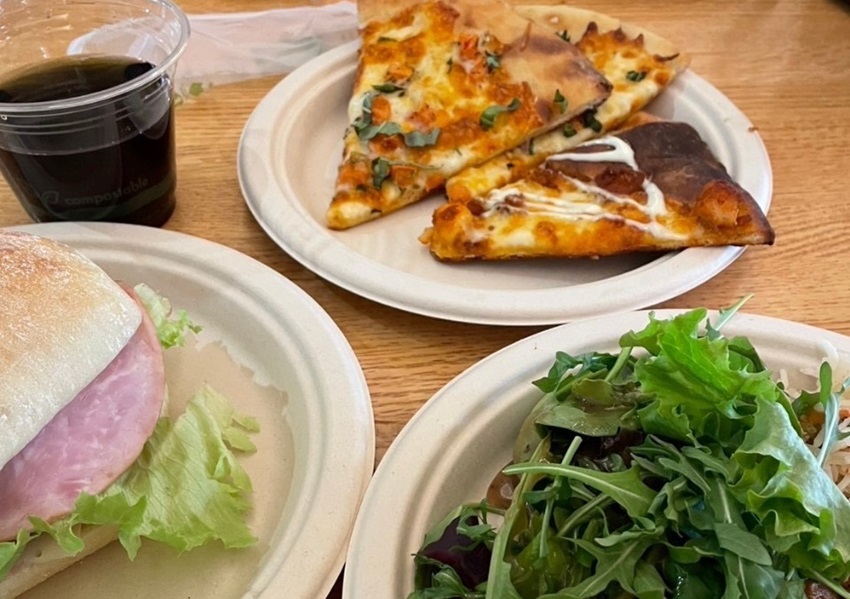 スタンフォード大学ランチ