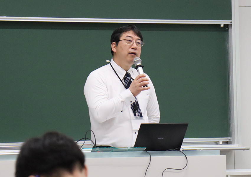 武田誠工学部長・工学研究科長からの挨拶