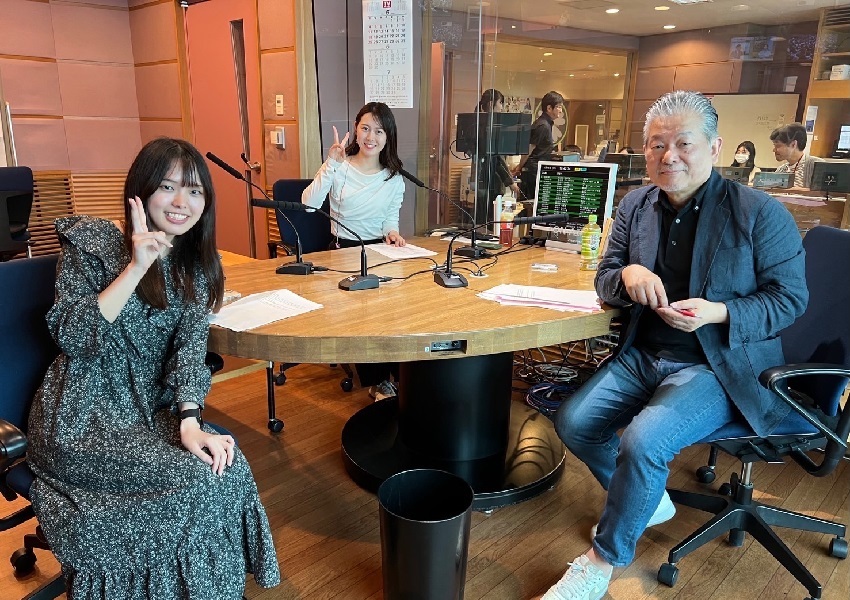CBCラジオ収録の様子
