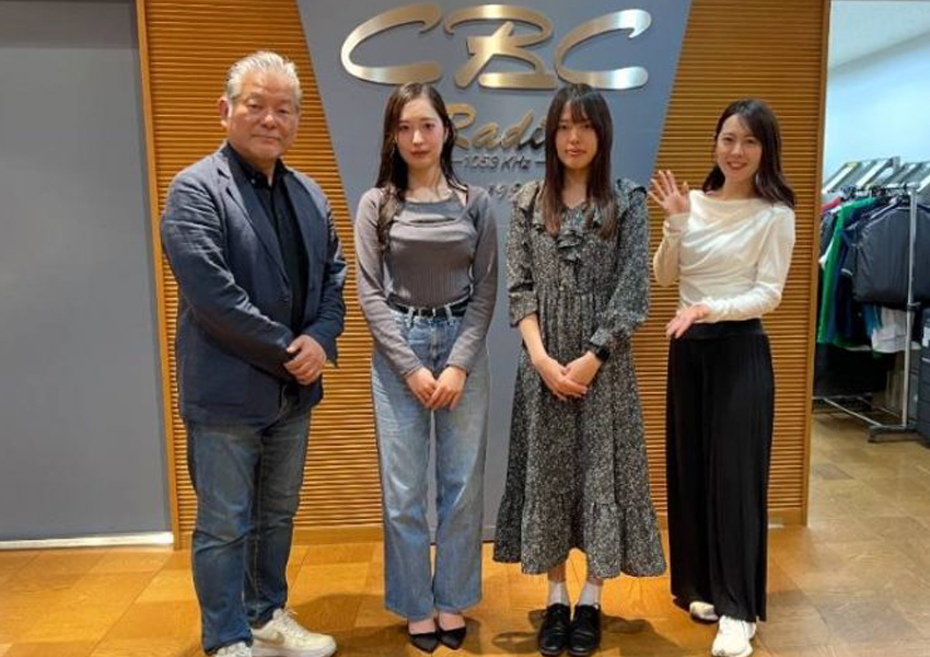 CBCラジオ収録の様子