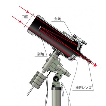 反射式望遠鏡（Mewlon-300CRS）
