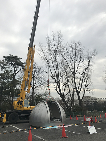 建屋建設　2017年2月から3月頃