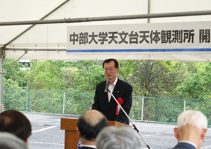 開所式　春日井市長あいさつ