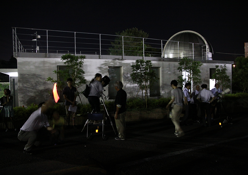 星空観察会（2017年8月）