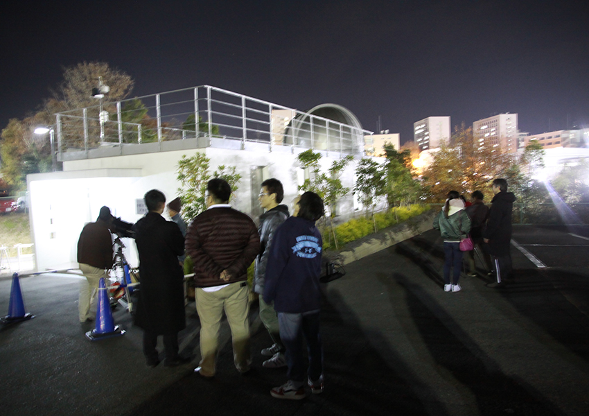 天体観察会（2017年12月7日）