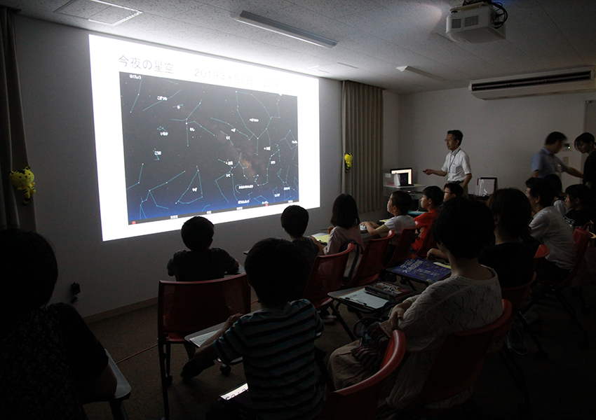 星空観察会（2019年8月5日）