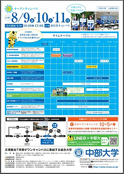 夏のオープンキャンパス観望会（2019年8月9日）