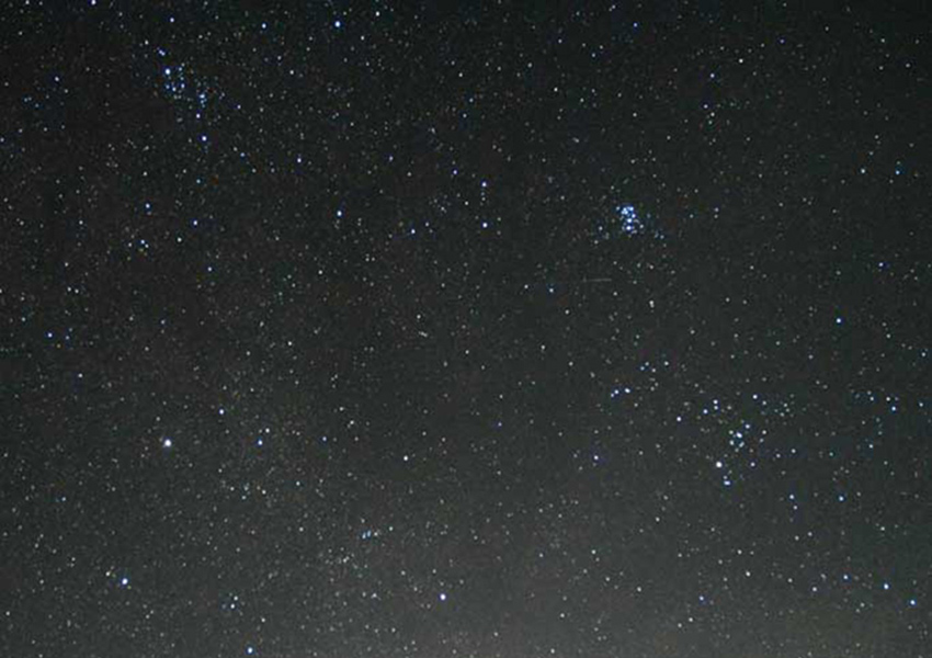 ペルセウス座流星群他（清里にて）