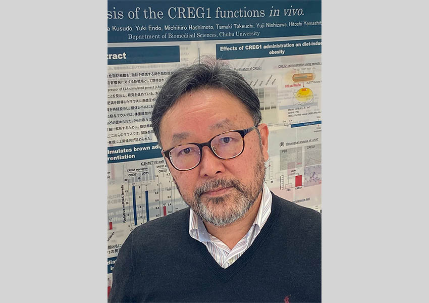 生命健康科学研究所長　山下均教授