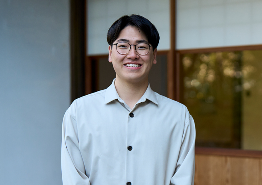 歴史地理学科４年伴幹太さん