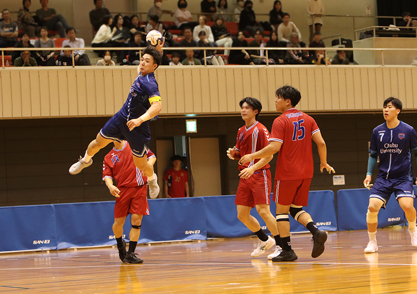 中島遼也選手（経営総合学科4年）