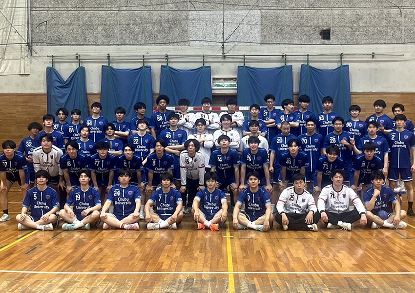 ハンドボール部集合写真
