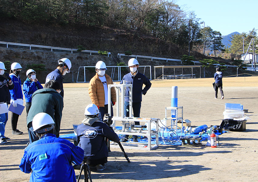 スペースガールズプラス燃焼実験1