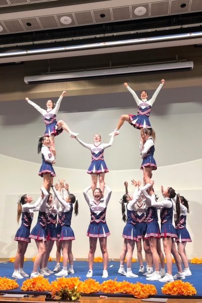 サマーセール ミニグランド バンドル チアリーディング部 聖霊中学校・聖霊高等学校｜ウェア | レオタード