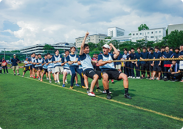 学部・学科の垣根を超えた交流