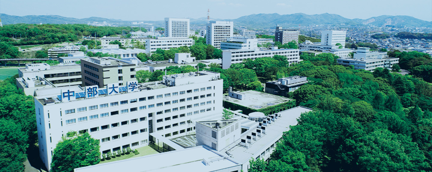 中部大学俯瞰写真